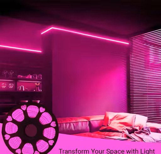 Color-Pink,LED strips Lights,2 Meter