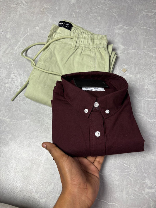 OXFORD Shirt + LINEN pants